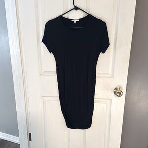 Tshirt dress black only worn once size medium